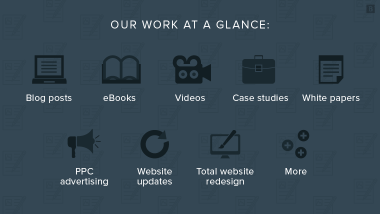 Our work at a glance